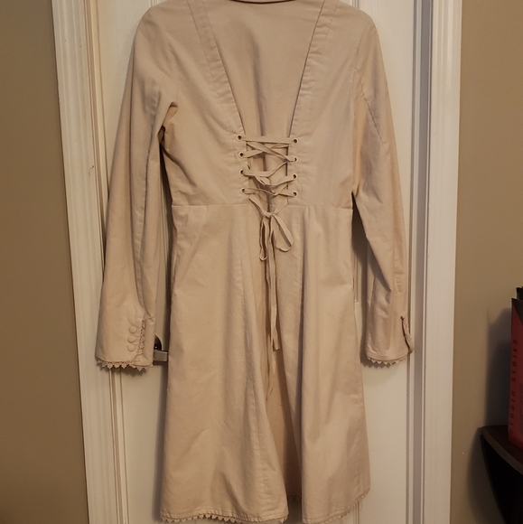 Disney's Beauty And The Beast Cream Colored Coat - Picture 2 of 16